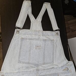 Levi's overall shorts